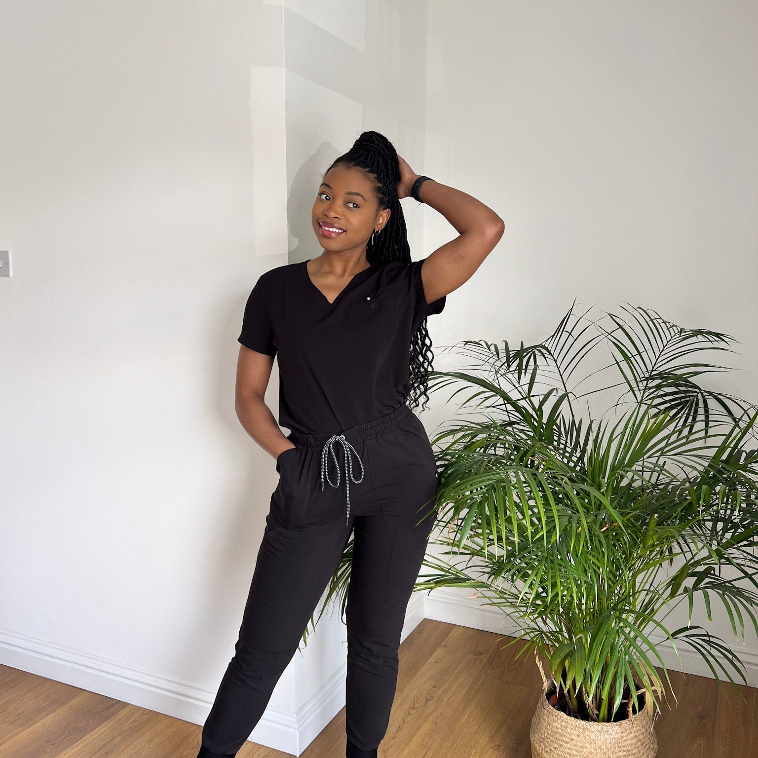 Joggers médical Koi Next Gen De jour comme de nuit noir