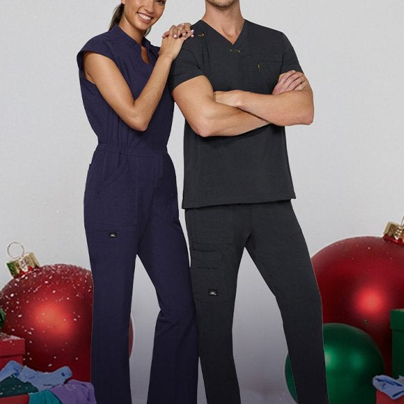 Notre sélection de blouses médicales de Noël à glisser sous le sapin