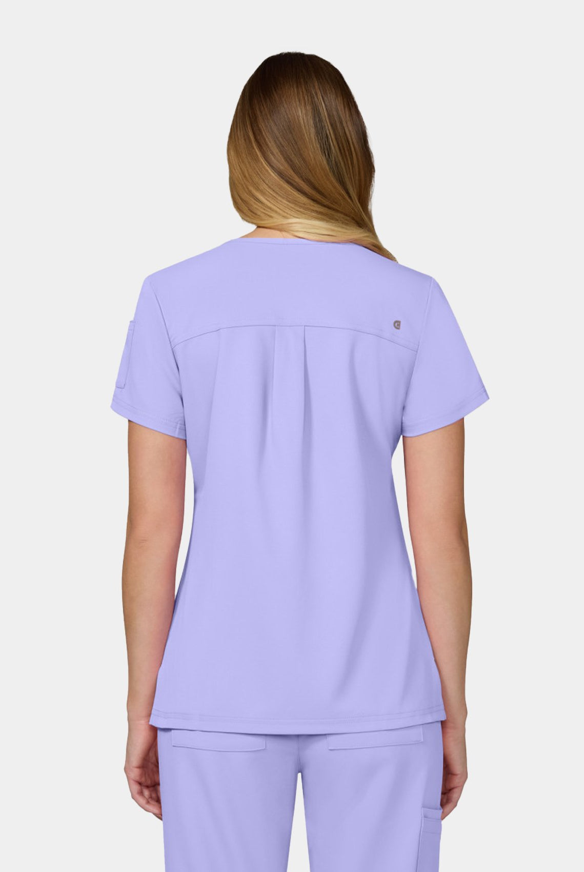 Blouse médicale koi cureology cardi femme dos lavende