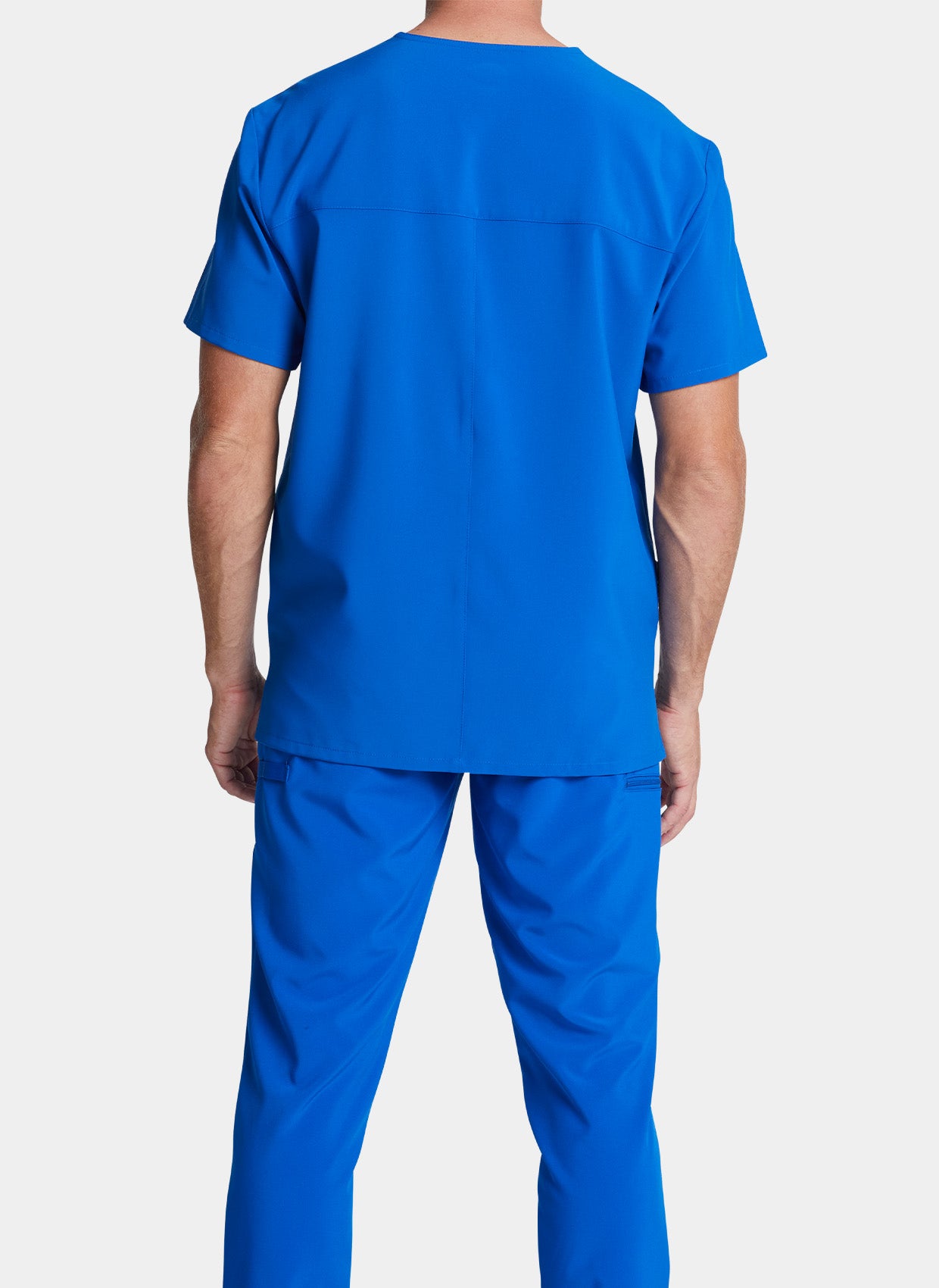 Blouse médicale Dickies EDS Essentiel Homme DKE645-Bleu roi- Dos