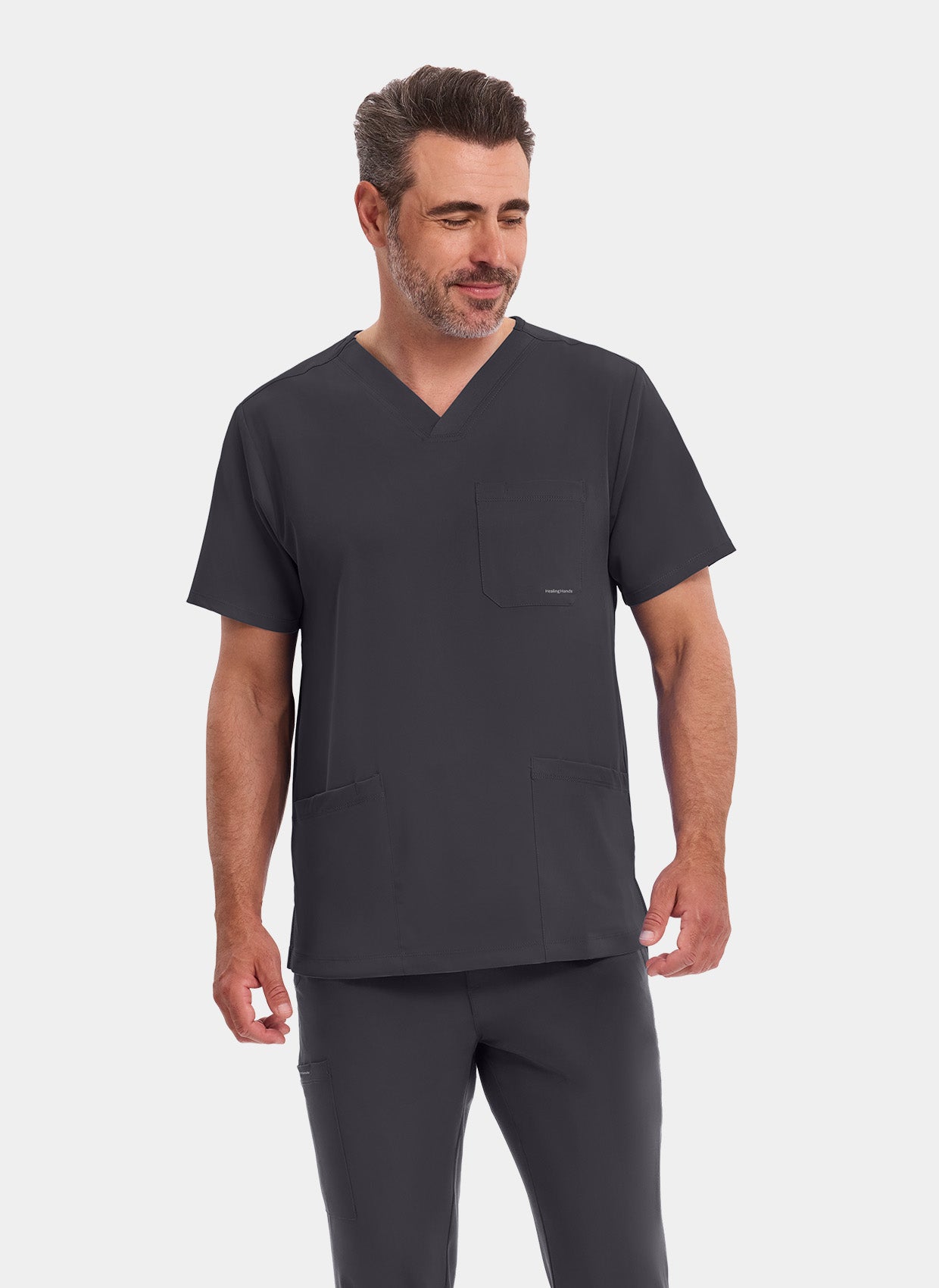 homme portant une blouse médicale Healing Hands Matthew étain
