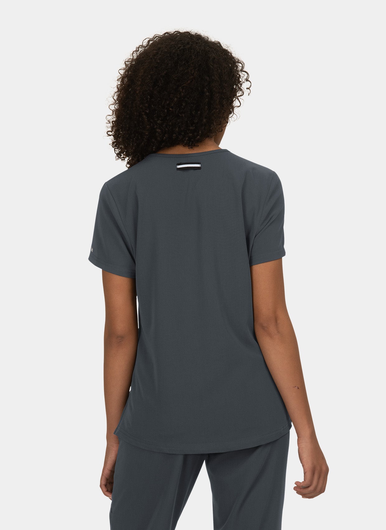 Blouse médicale femme Koi Next Gen Prête à travailler Anthracite dos
