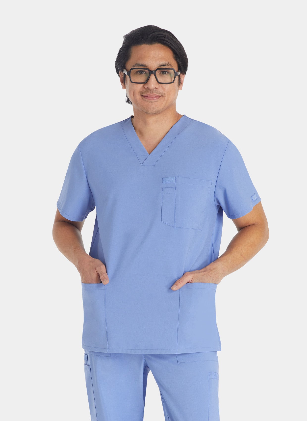 Blouse medicale Dickies EDS Essentiel Homme DKE645 Bleuciel