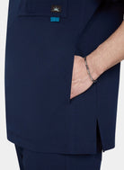 Blouse médicale Koi Solis Cadwell - Bleu Marine