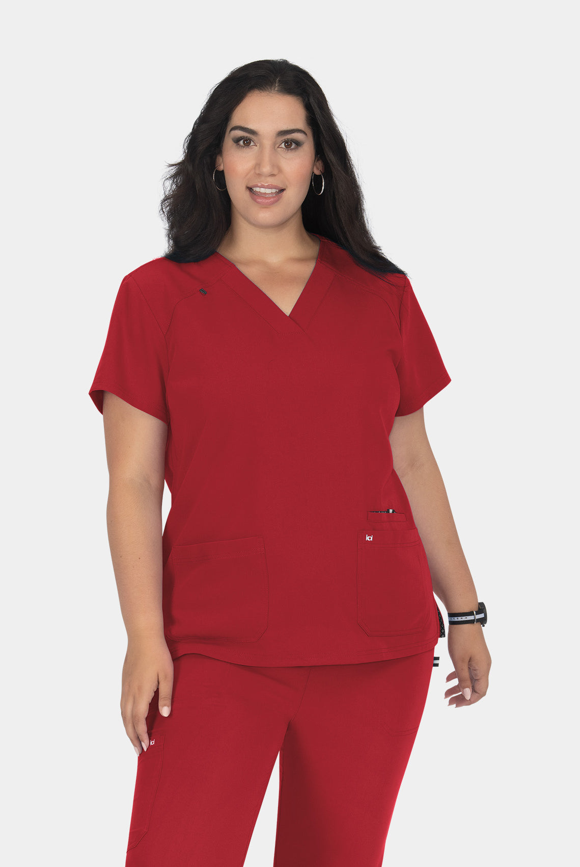 Blouse médicale femme Koi Next Gen Agitation et passion Rubis