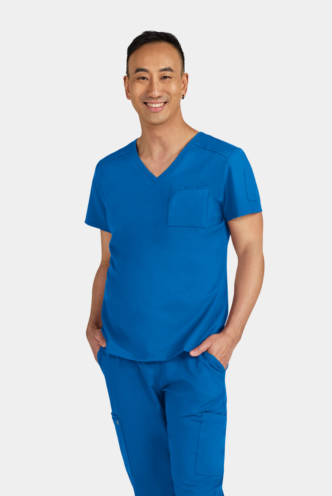 Blouse médicale homme koi Cureology Arthro - Bleu roi