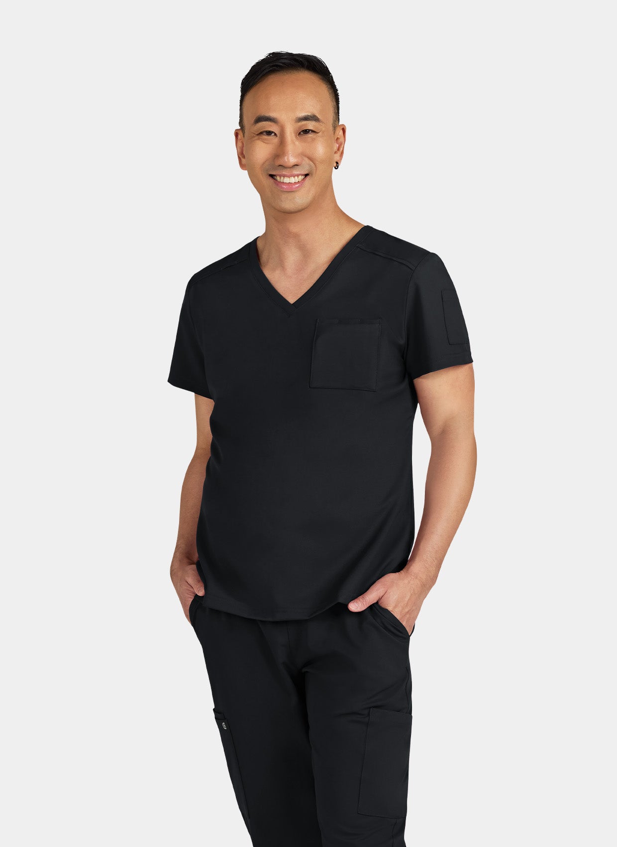 Blouse médicale homme koi Cureology Arthro - Noir