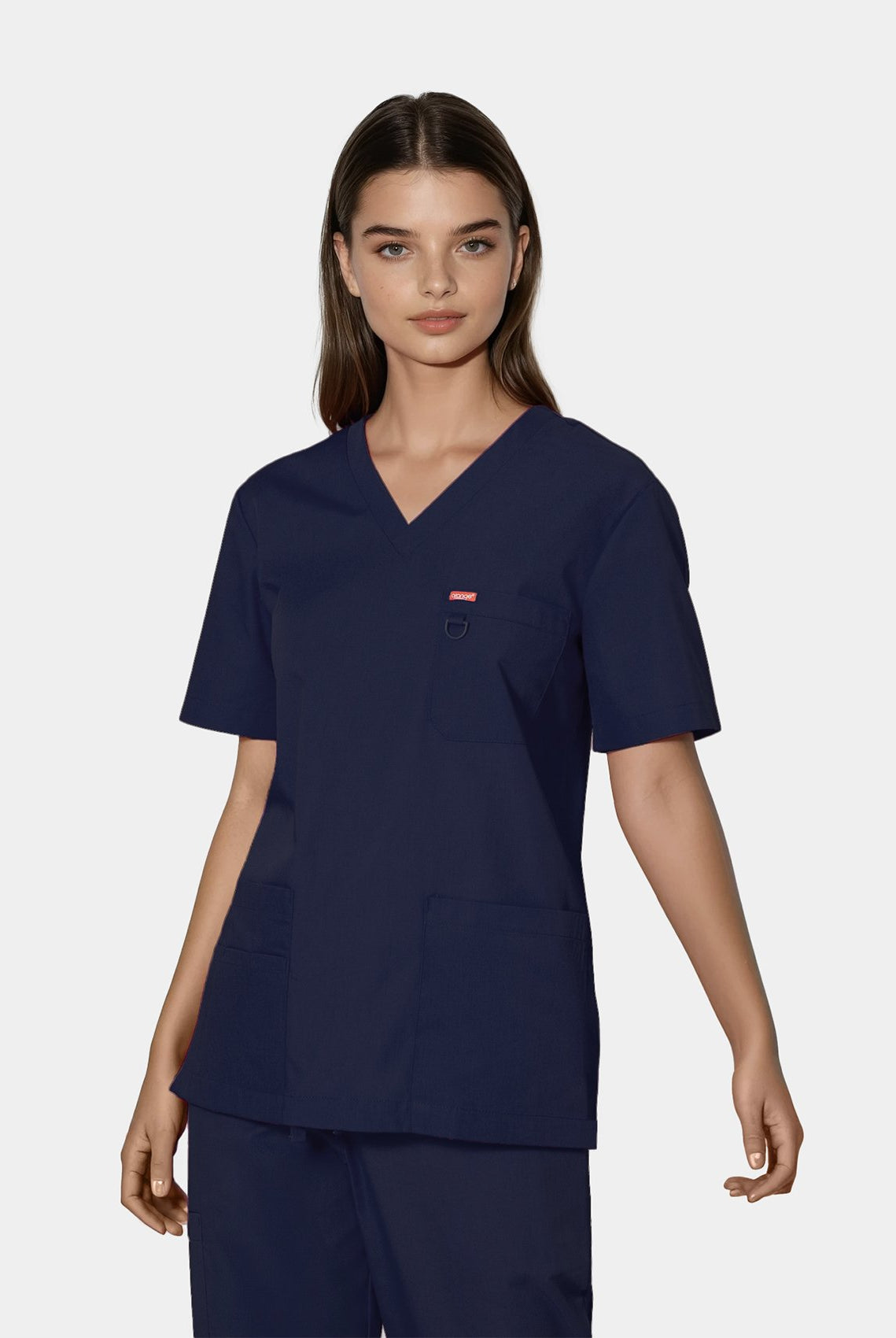 Blouse médicale unisexe Balboa Orange Standard - Bleu marine