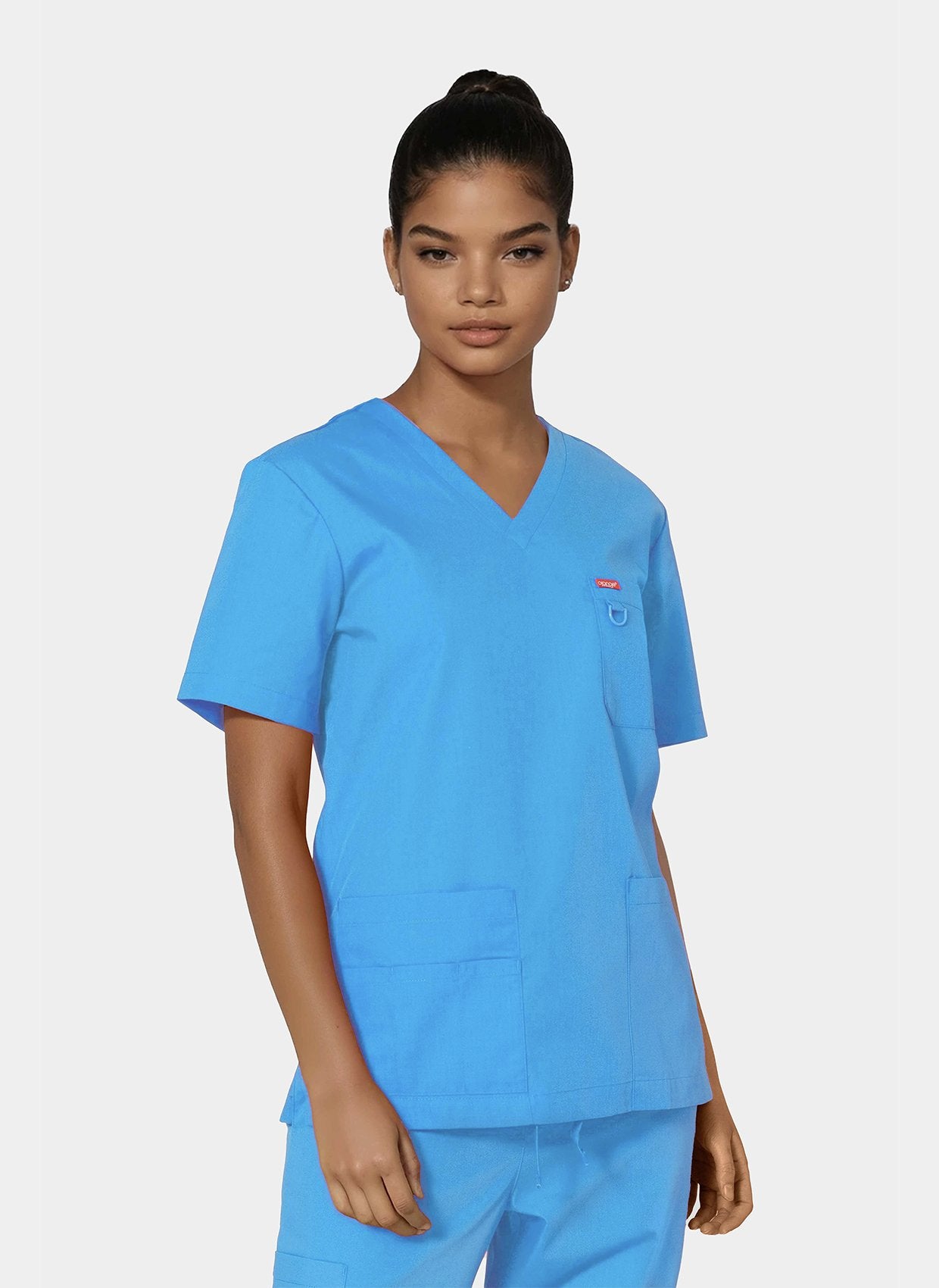 Blouse médicale unisexe Balboa – Bleu électrique