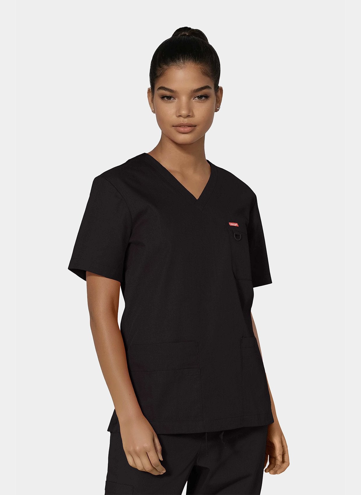 Blouse médicale unisexe Balboa - Noir