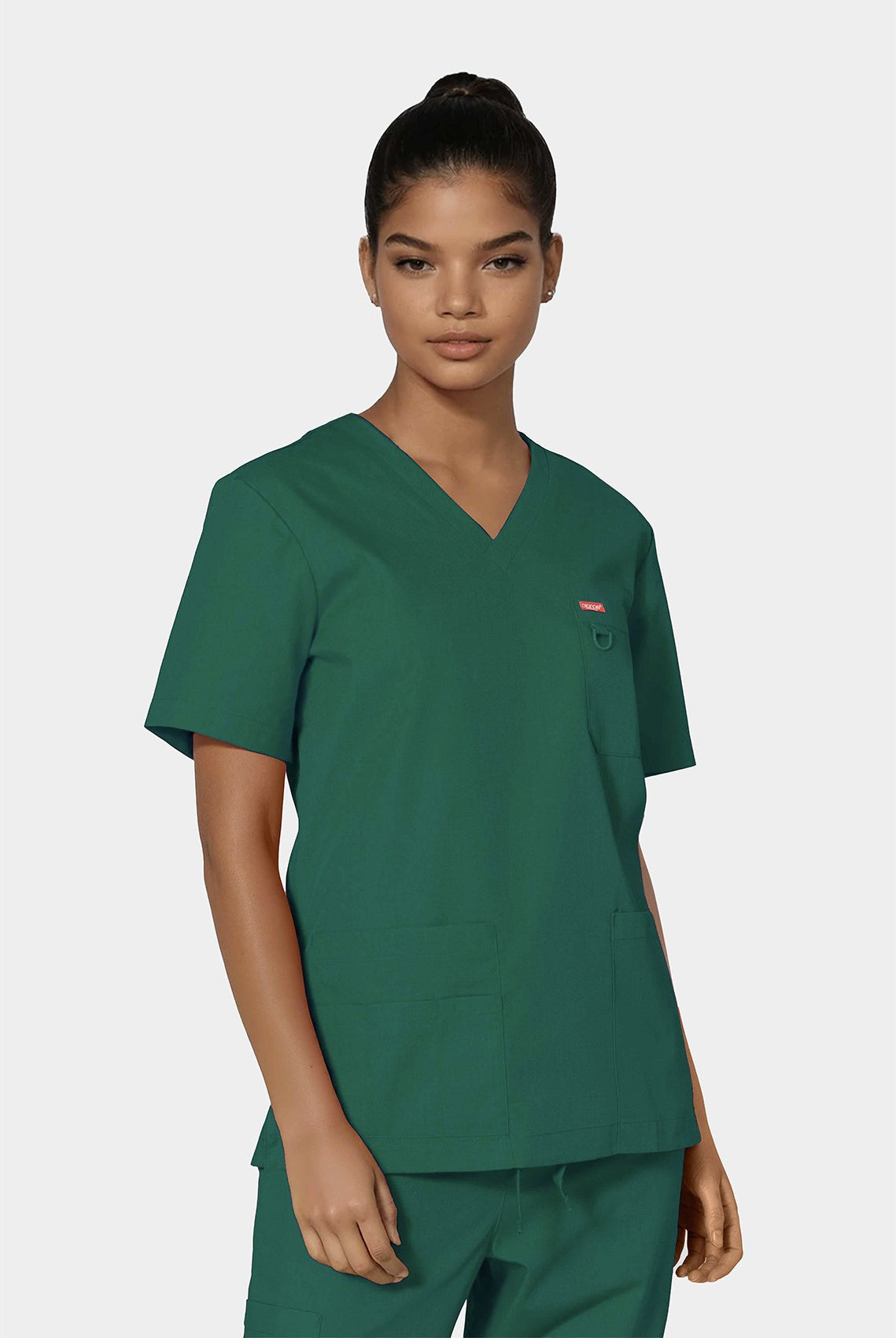 Blouse médicale unisexe Balboa – Vert forêt