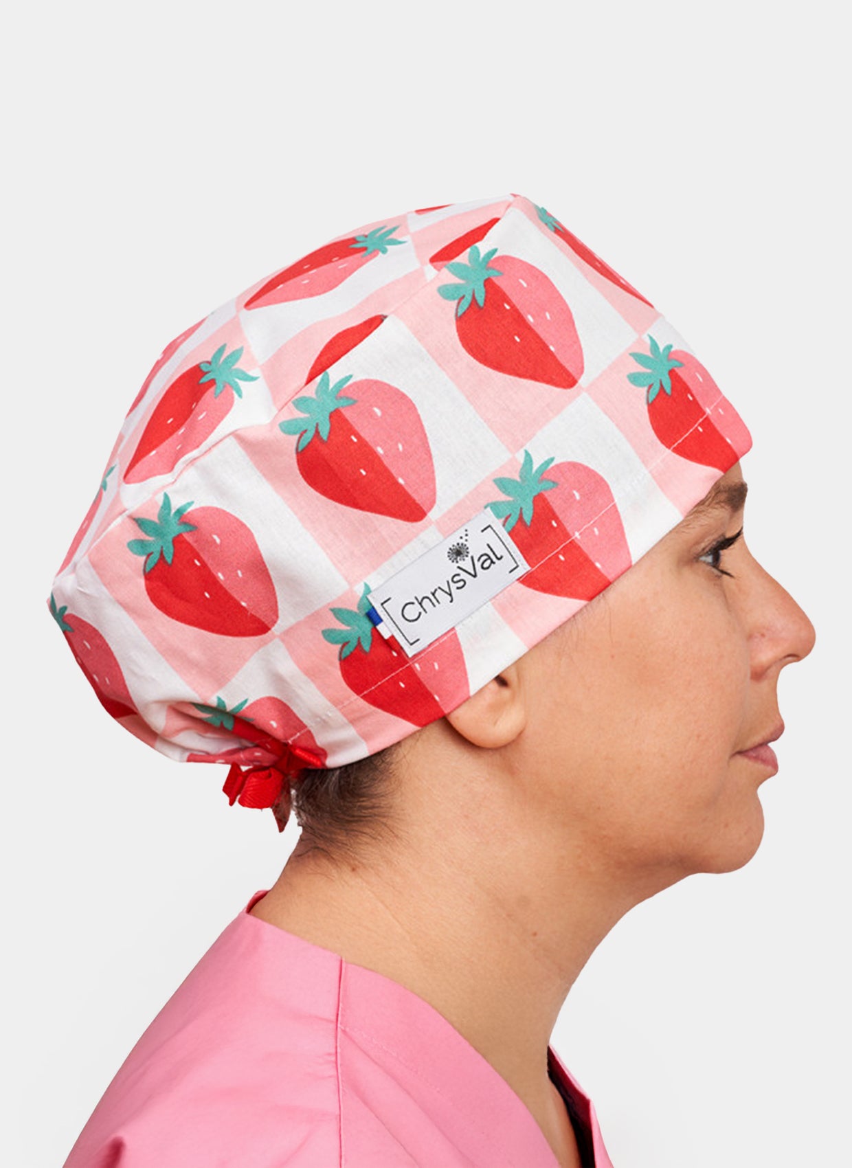 Calot couvrant Fraise - Femme