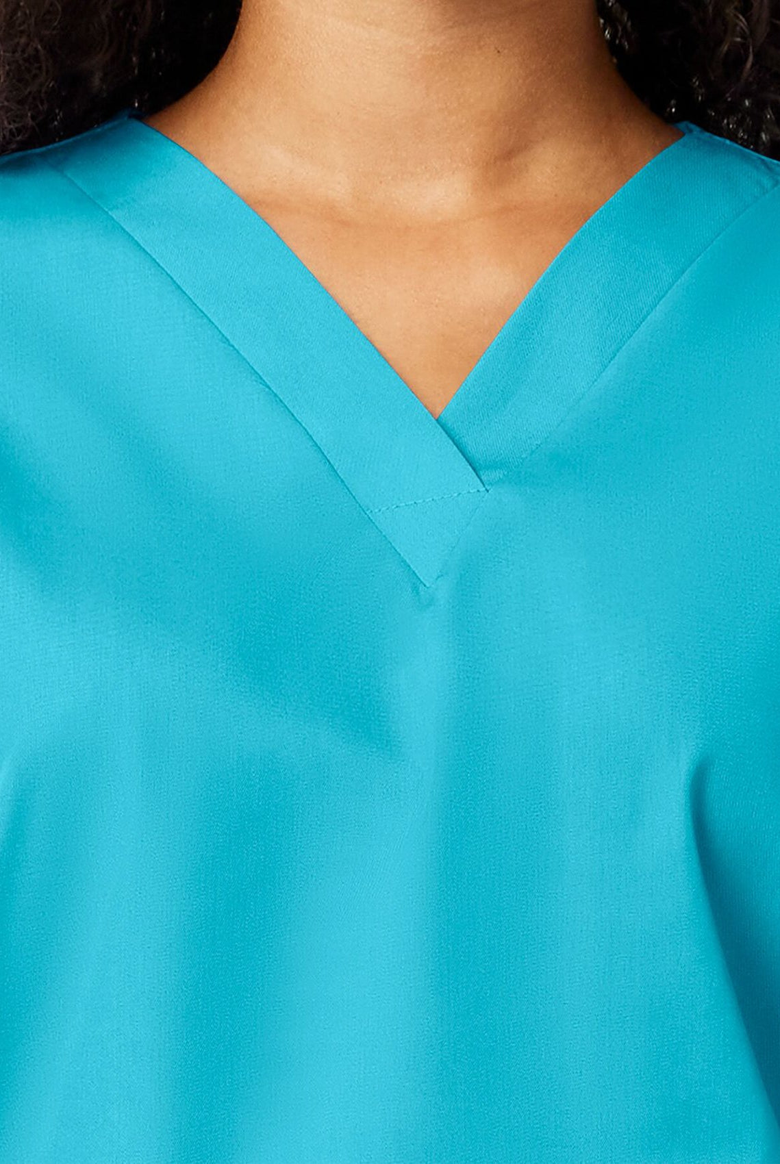 Blouse medicale cherokee origins unisexe col en v turquoise