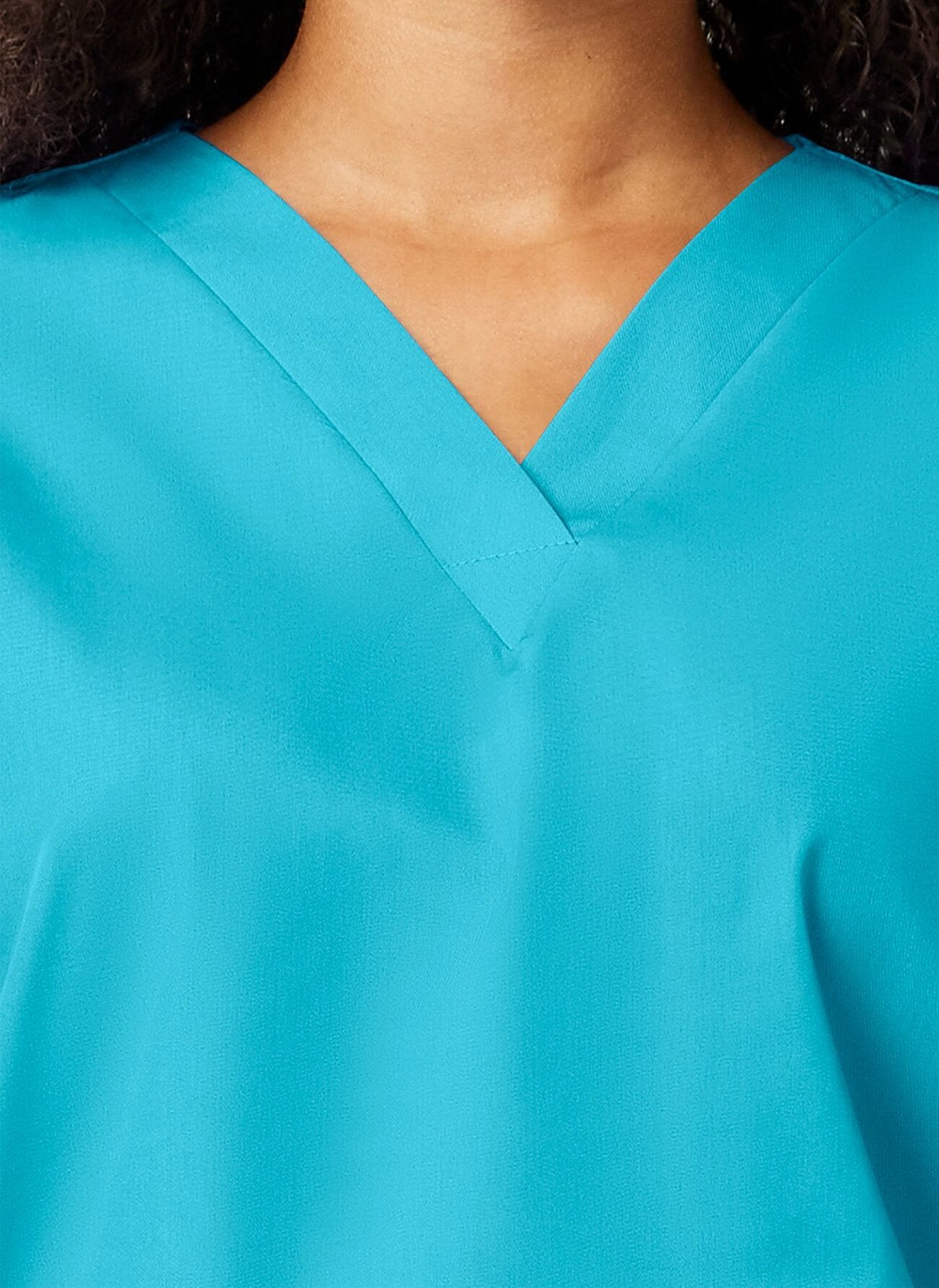 Blouse medicale cherokee origins unisexe col en v turquoise