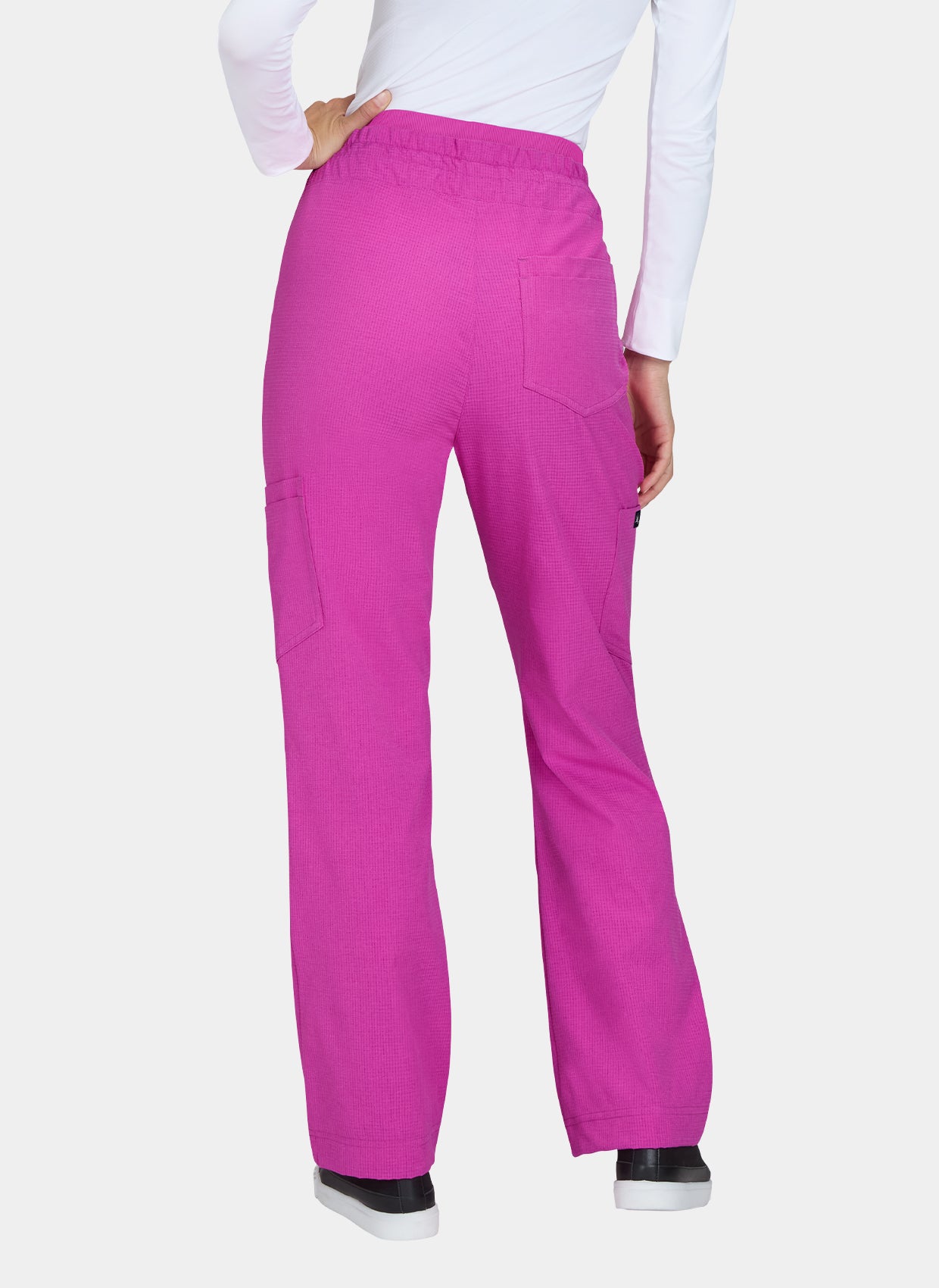 Pantalon Médical Koi Solis rose hibiscus