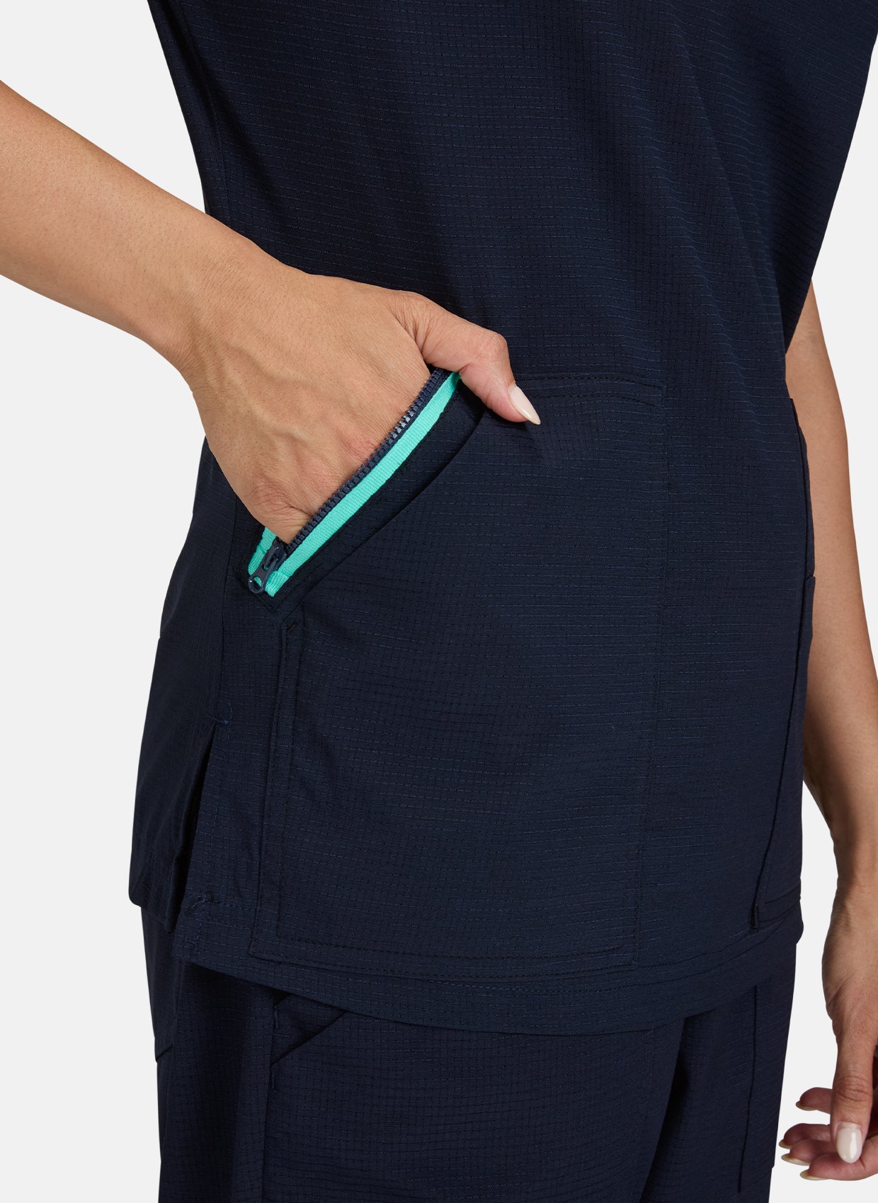 Koi solis sari bleu marine