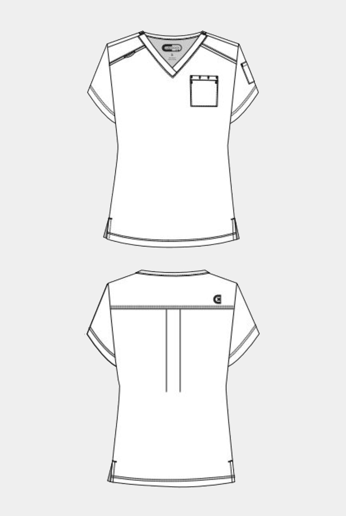 Maquette blouse médicale Arthro