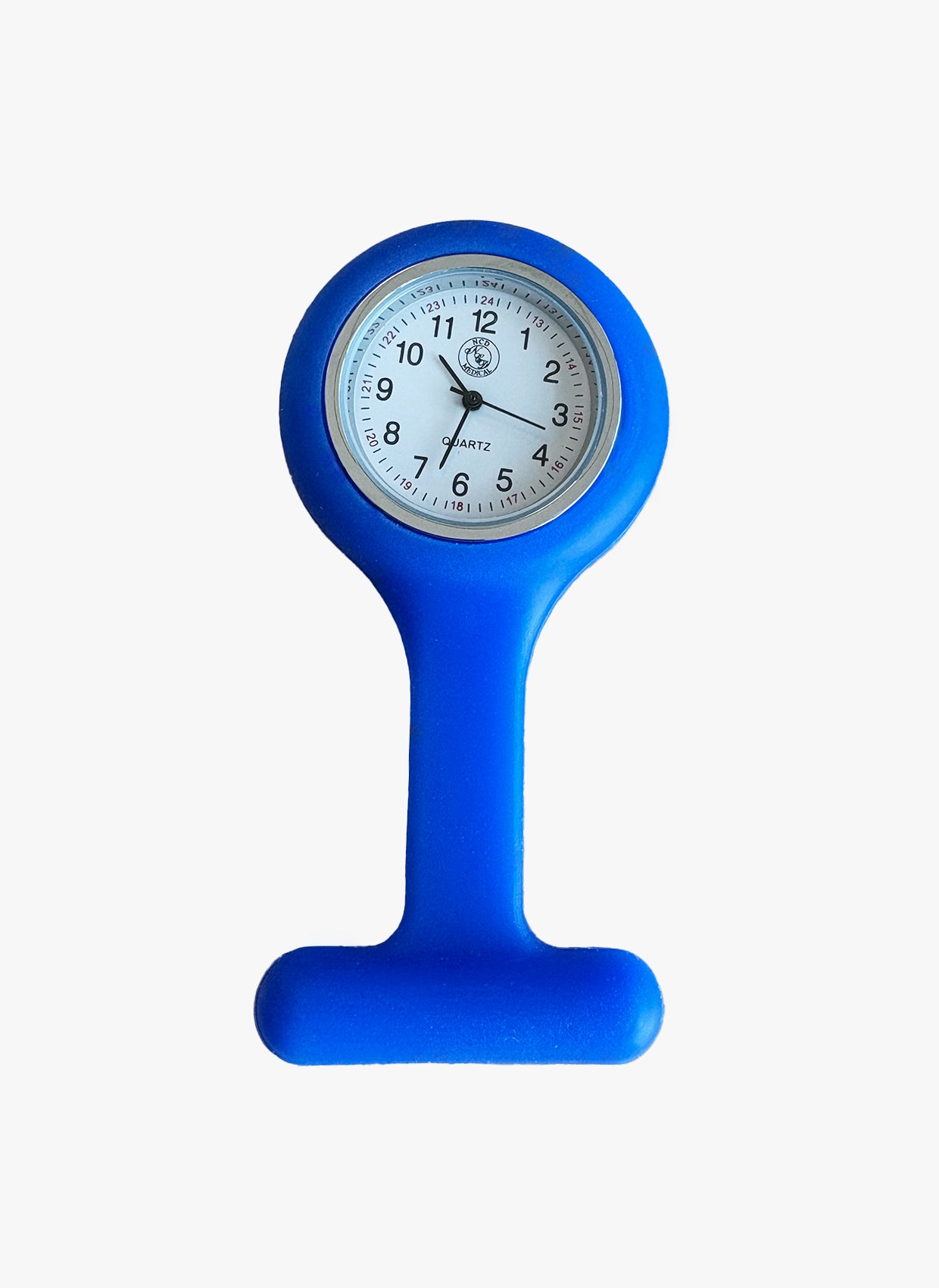 montre lapel bleu roi