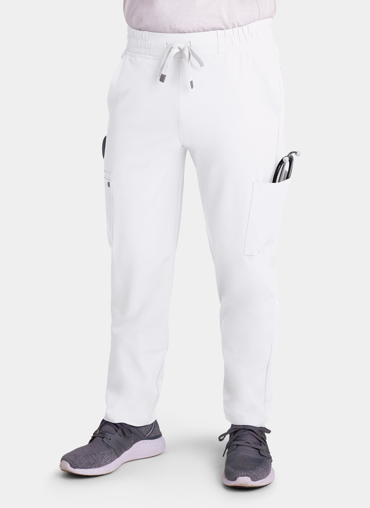 Pantalon médical blanc koi cureology face