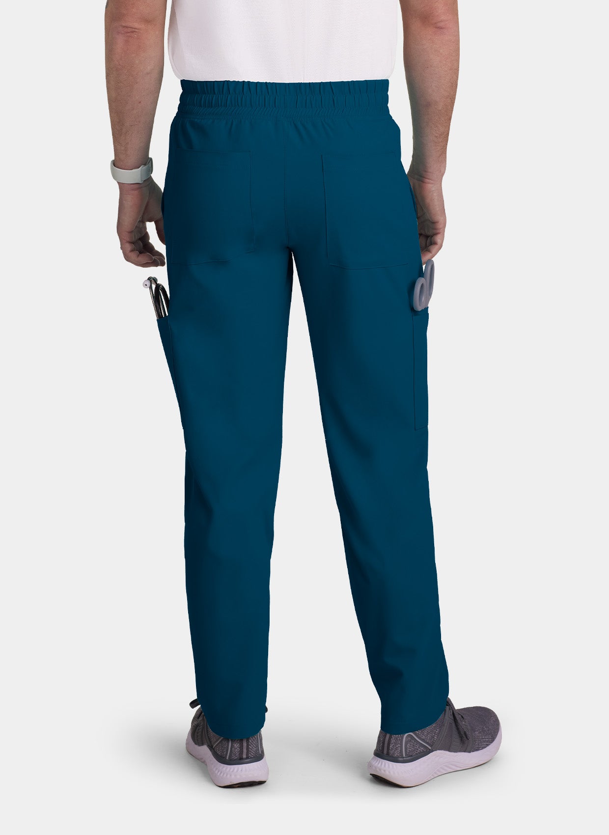 Pantalon médical Cargo homme Koi Cureology Neuro - Bleu Caraïbes
