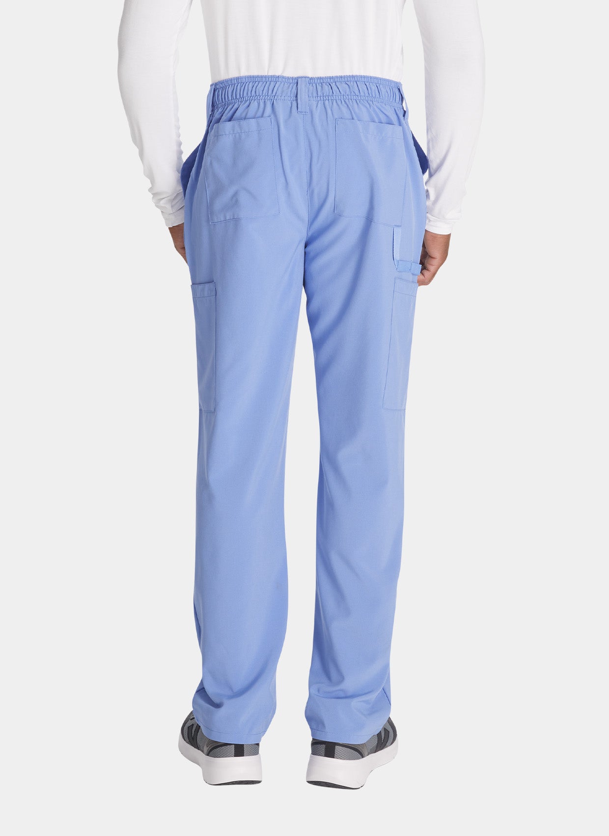 Pantalon médical Dickies EDS Essentials Homme DKE015-Bleu-ciel-dos