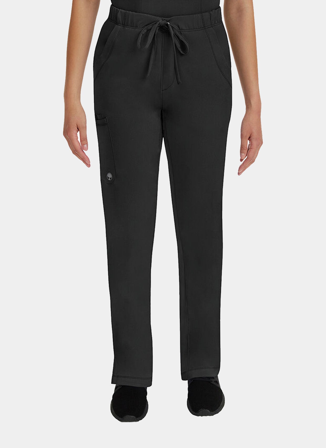 Femme portant un pantalon médical Healing Hands Rebecca noir
