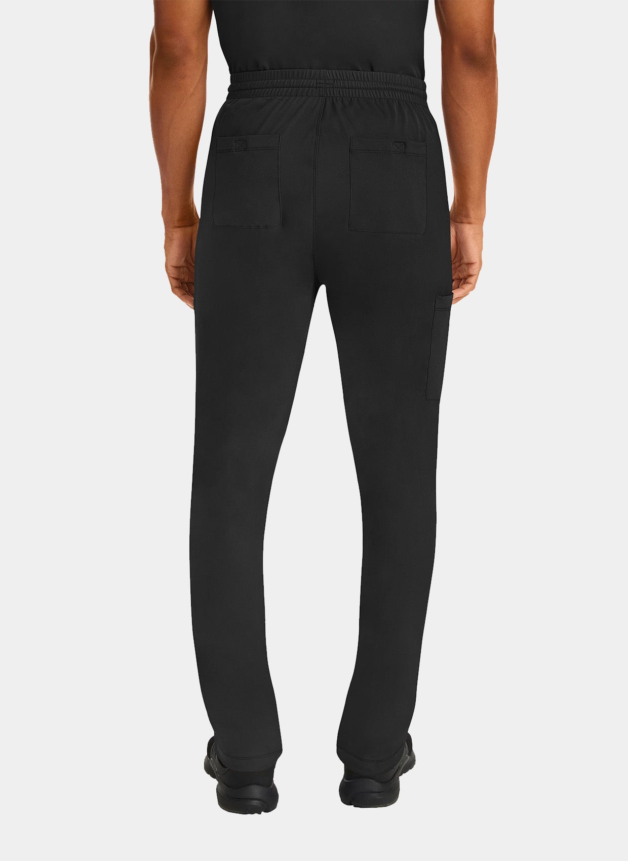 homme de dos portant un pantalon médical Healing Hands Ryan noir