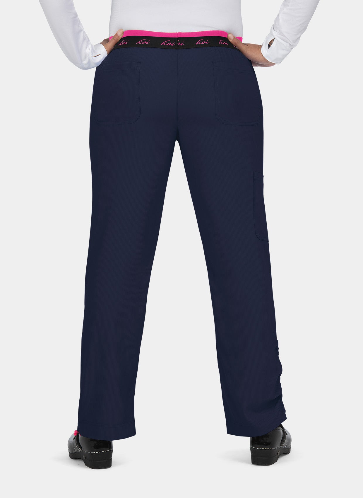 Pantalon médical femme Koi Lite Esprit Bleu Marine Dos