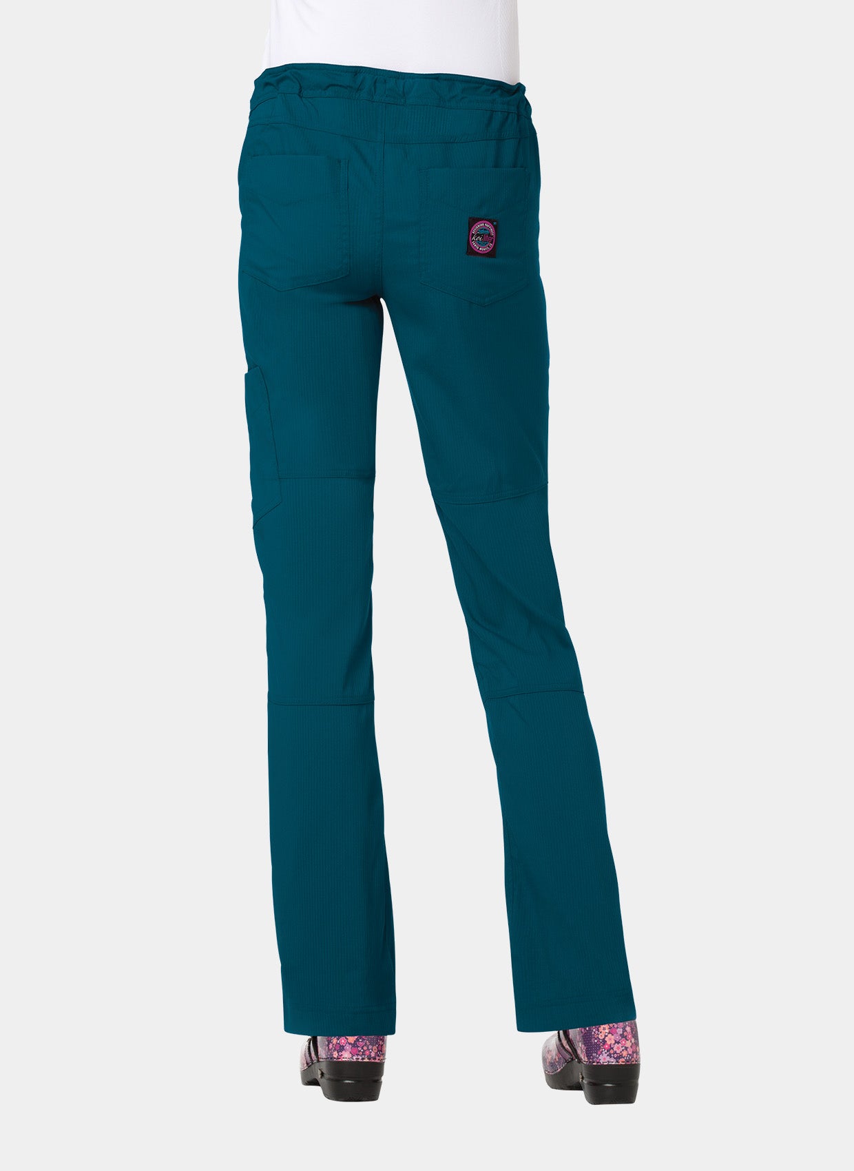 Pantalon médical femme Koi Lite Paix Bleu Caraïbes