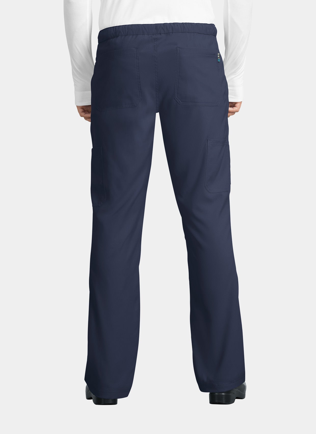 Pantalon médical homme Koi Lite Découverte bleu marine dos