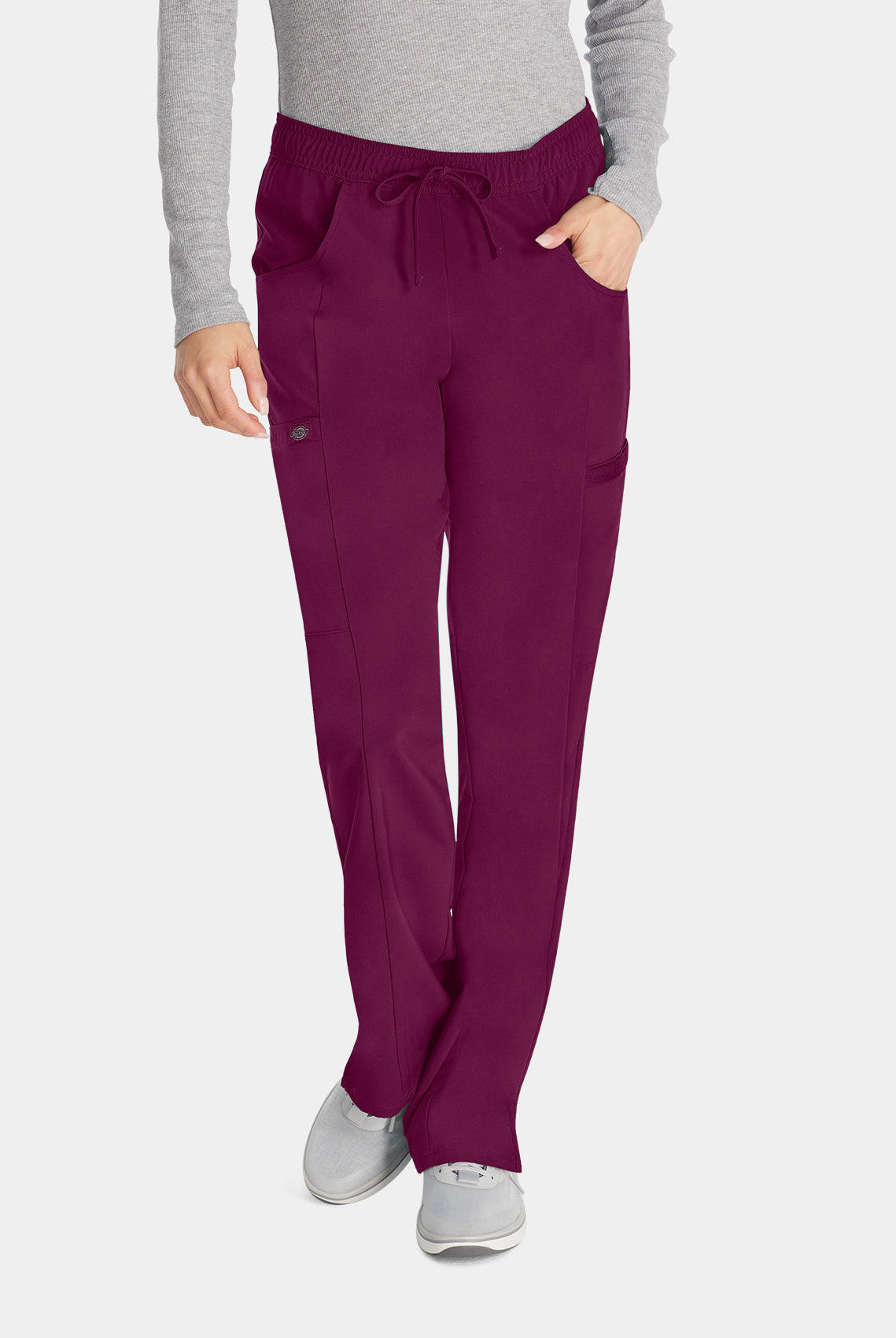 Pantalon médical droit Dickies EDS Essentials Femme DKE010-Bordeaux