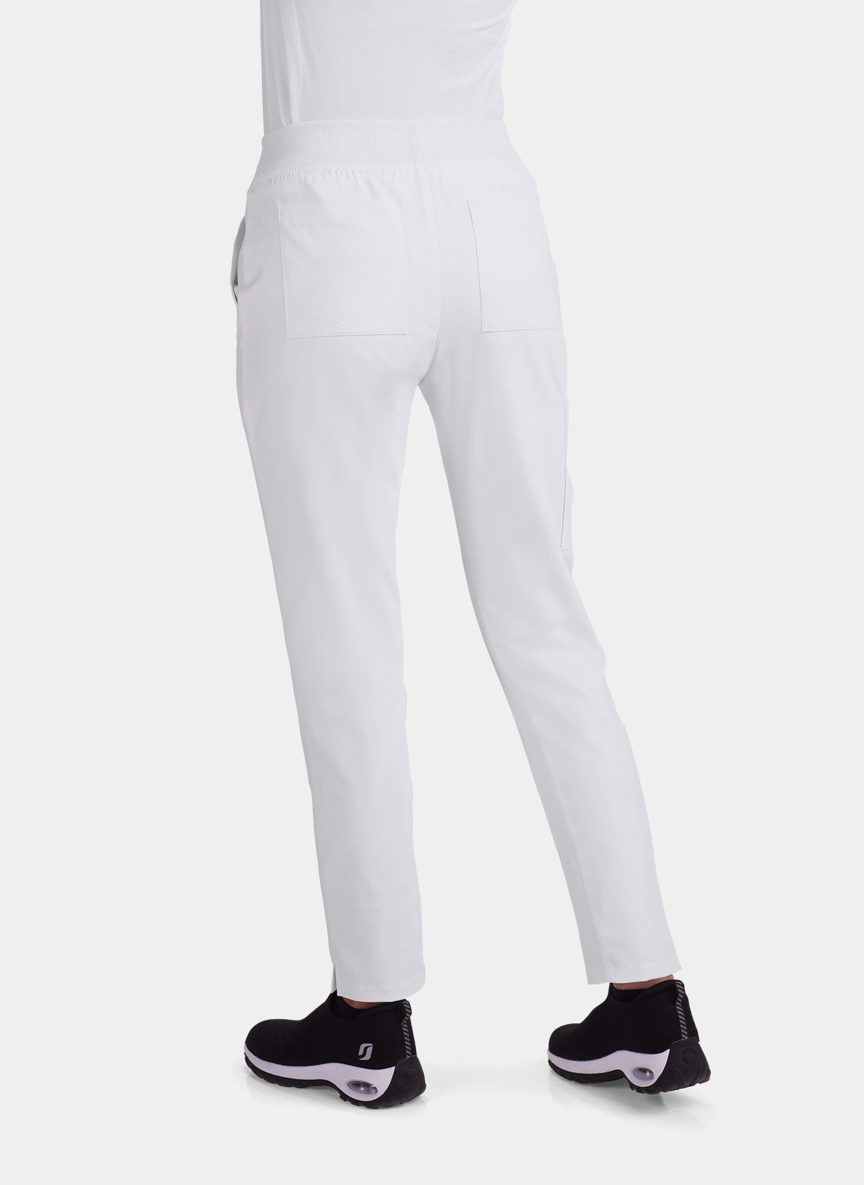 Pantalon médical femme Koi Cureology Atria - Blanc - dos