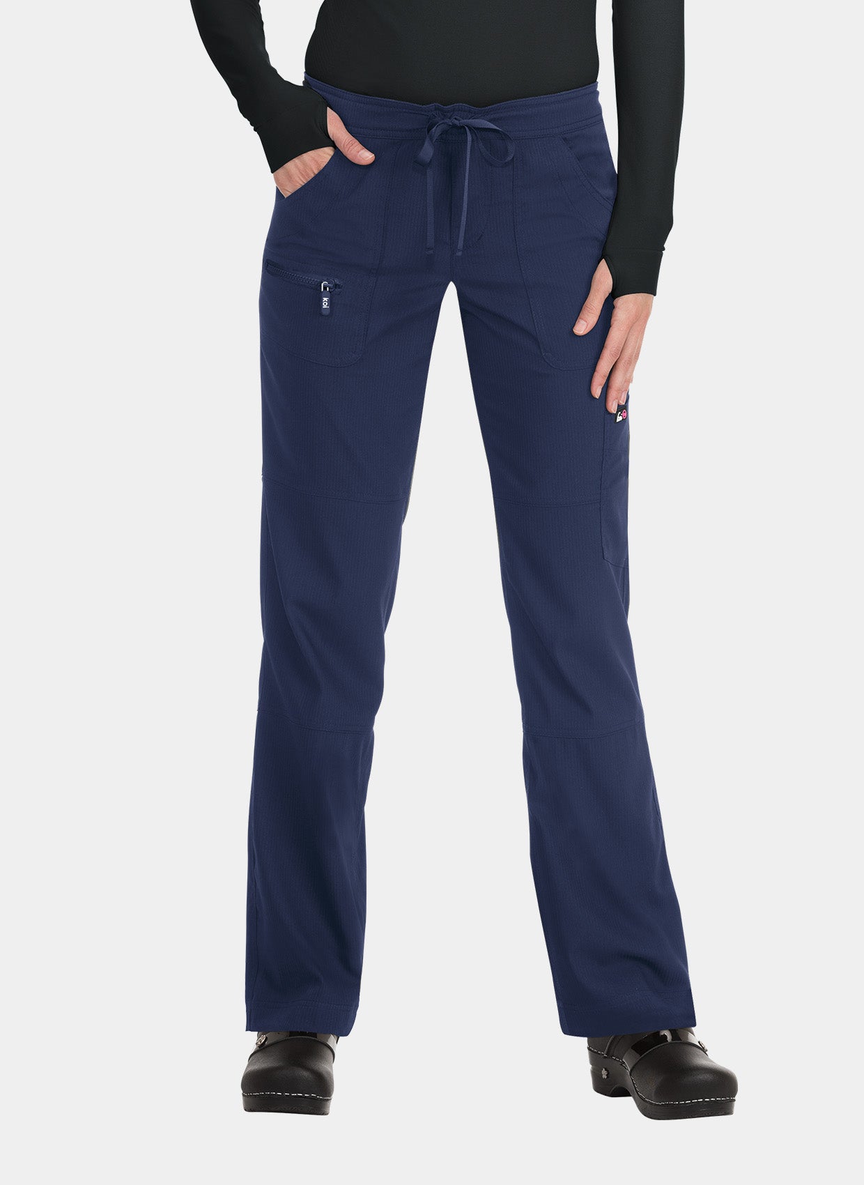 Pantalon médical femme Koi Lite Paix - Bleu marine