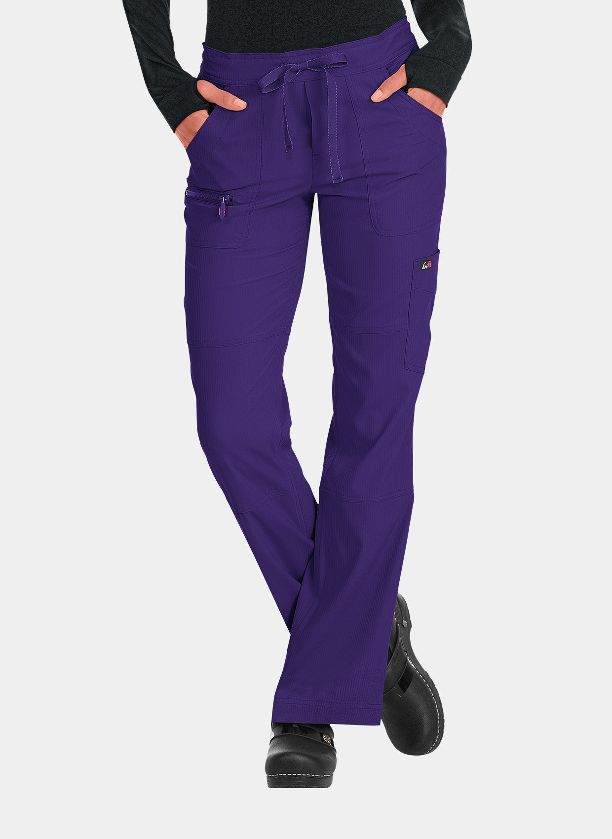Pantalon médical femme Koi Lite Paix - Raisin