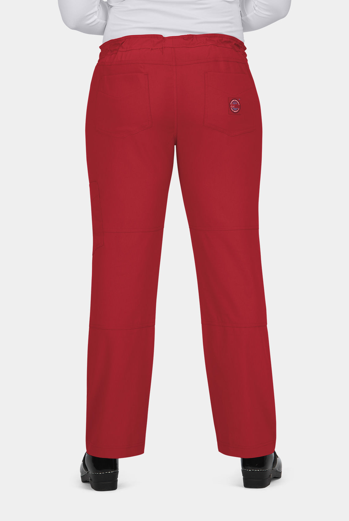 Pantalon médical femme Koi Lite Paix - Rubis - dos