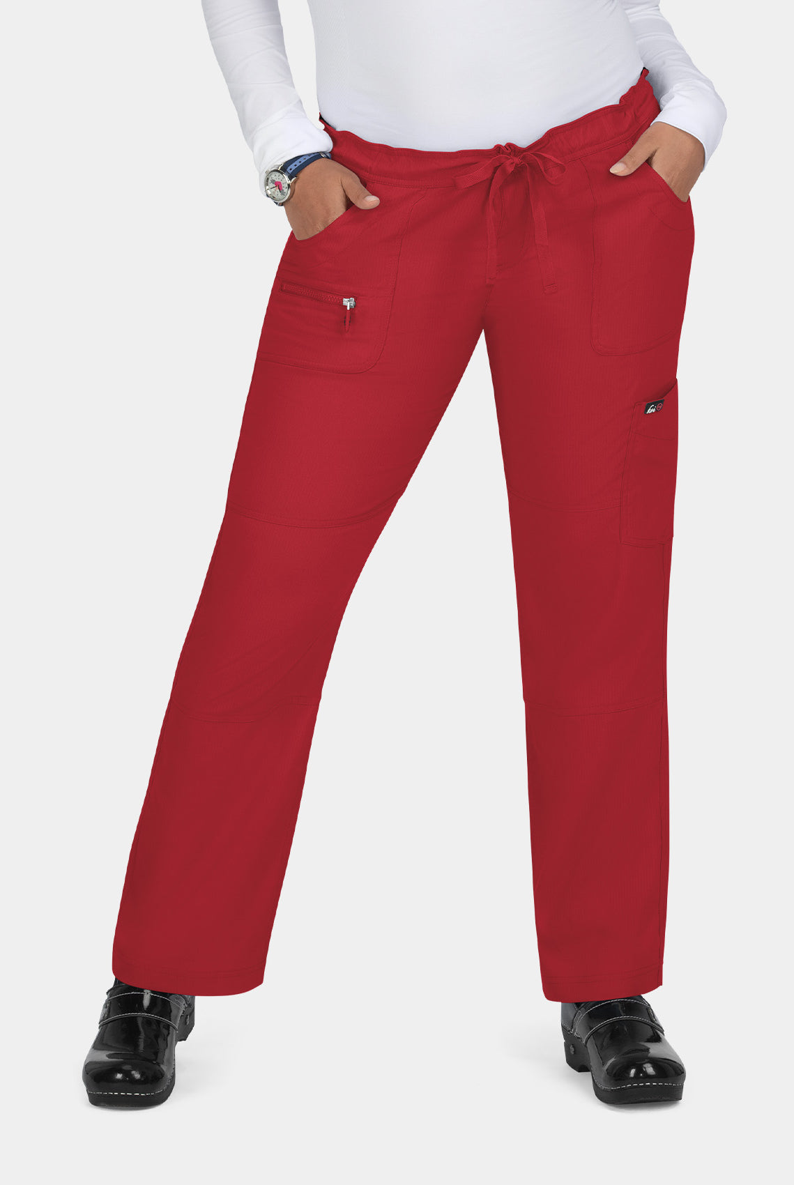 Pantalon médical femme Koi Lite Paix - Rubis