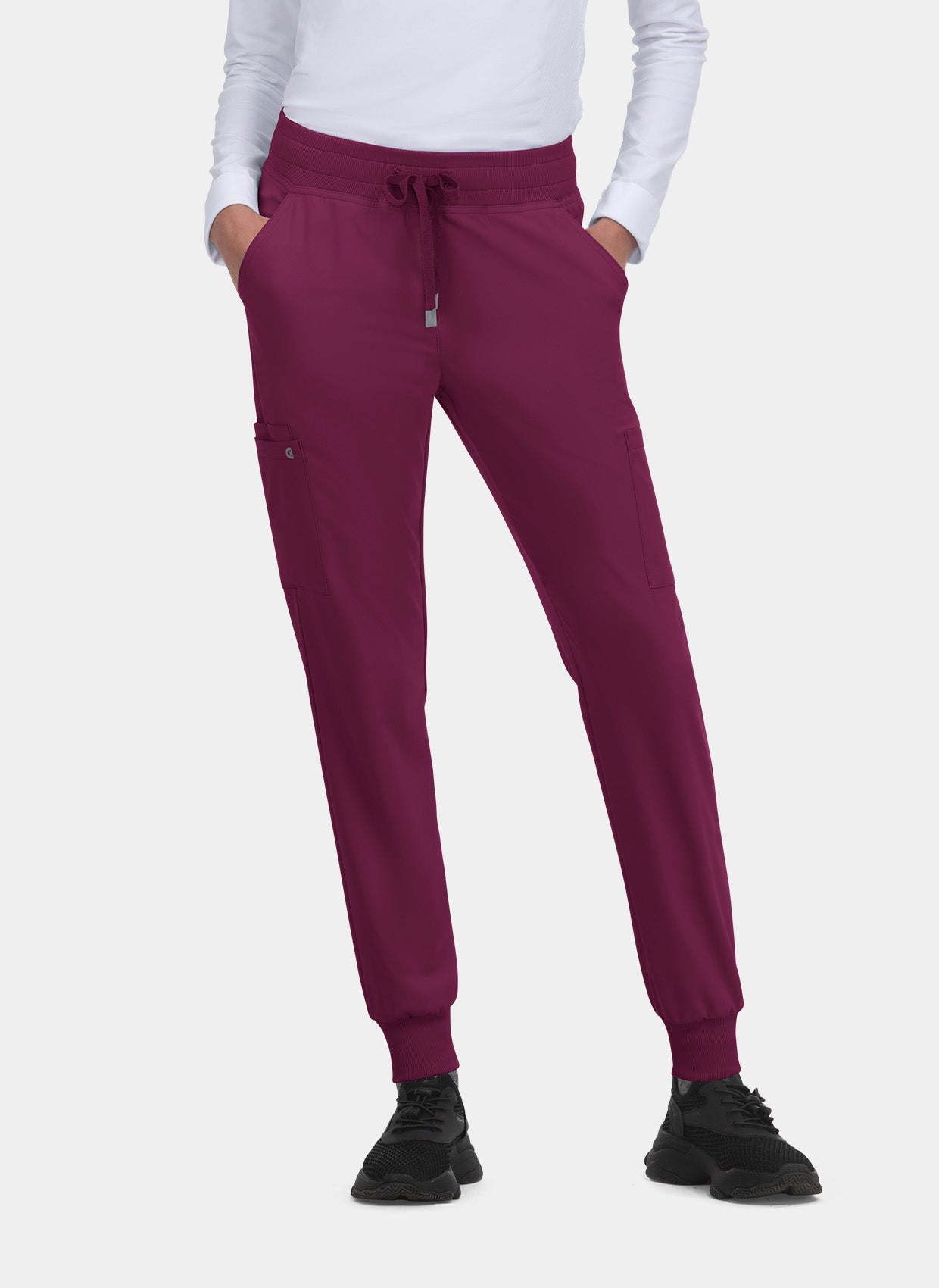 Pantalon médical femme Pulse Joggers - Bordeaux