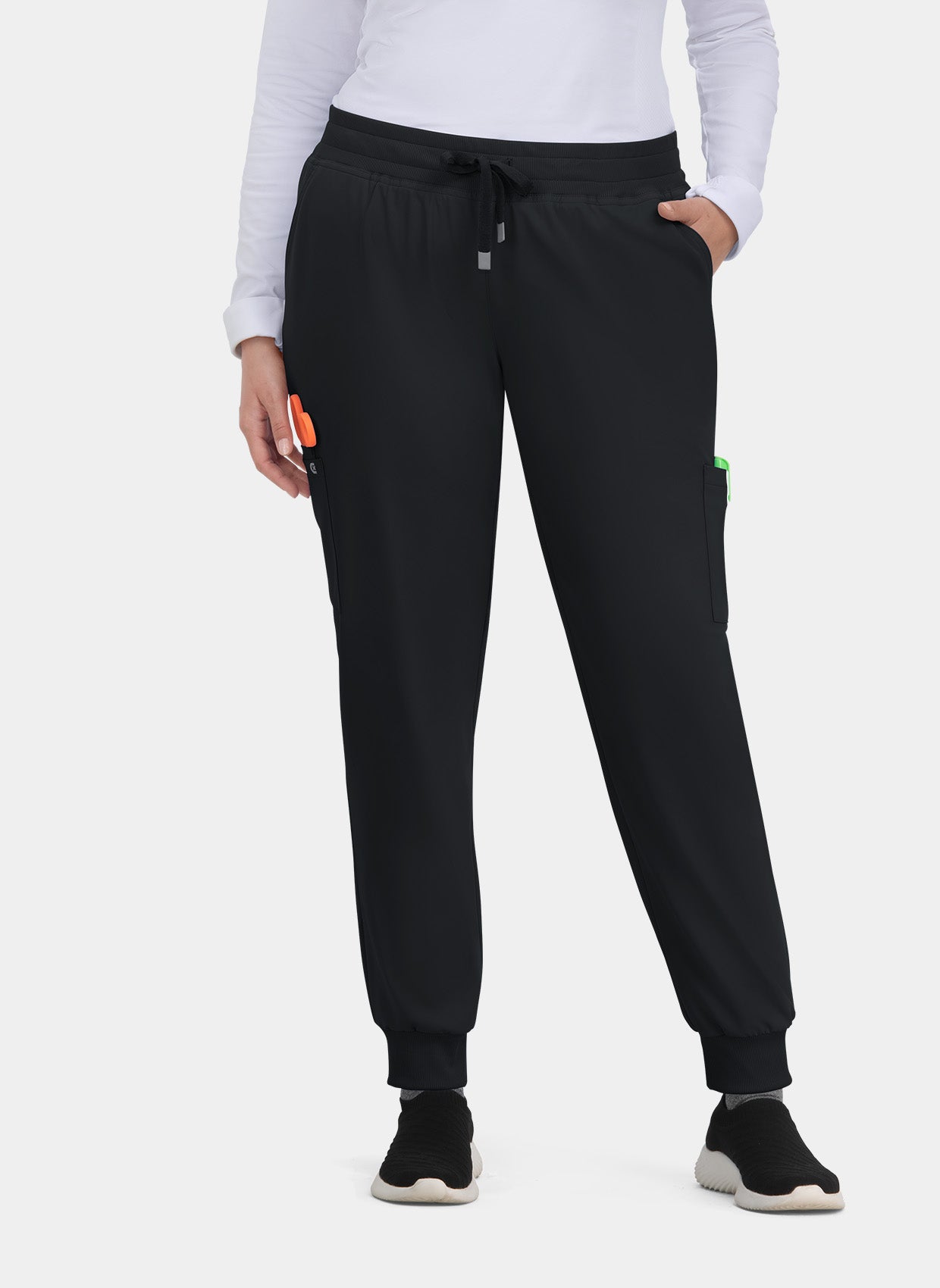 Pantalon médical femme Pulse Joggers - Noir