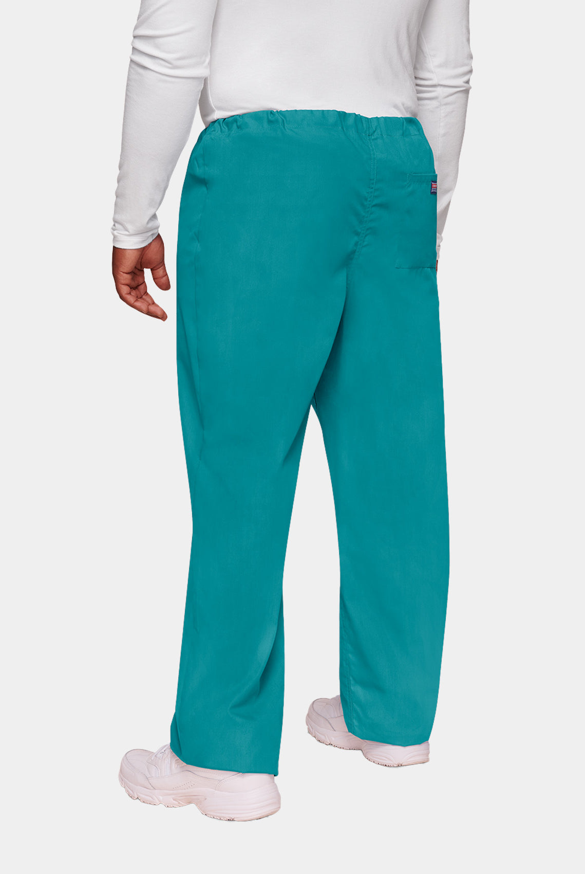 Pantalon médical unisexe Cherokee à cordon Bleu canard dos