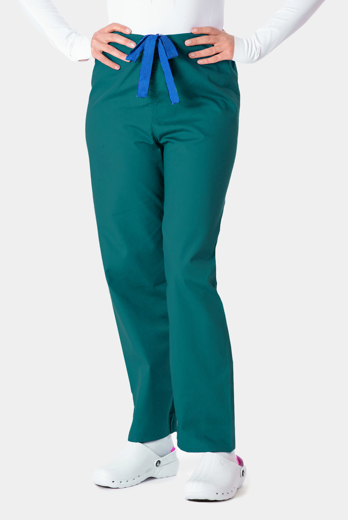 Pantalon médical unisexe et réversible - Vert forêt