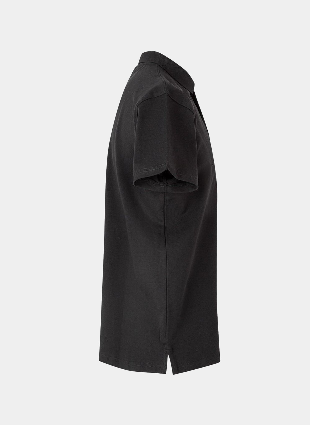 Profil polo médical homme – Noir