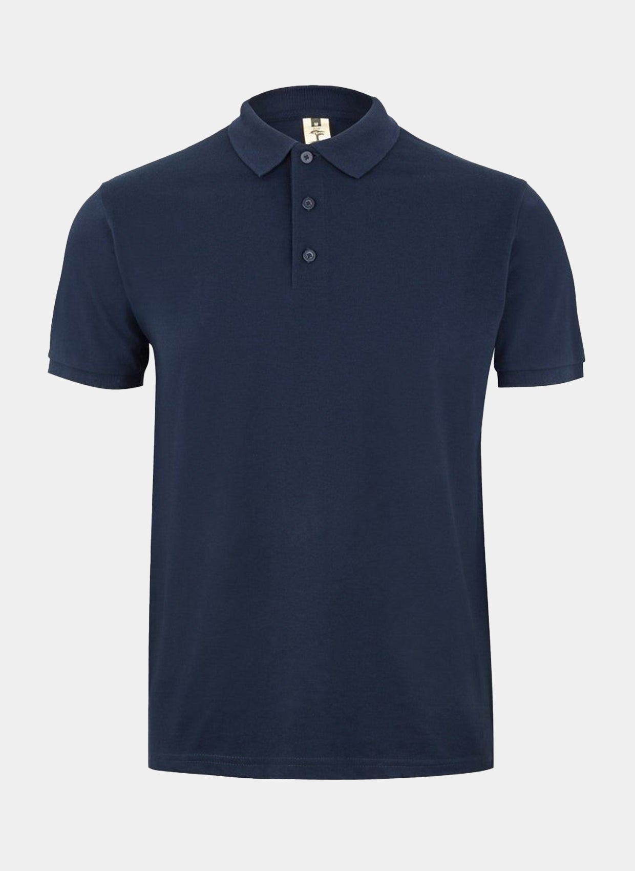 Polo unisexe Gibson à manches courtes – Bleu Marine