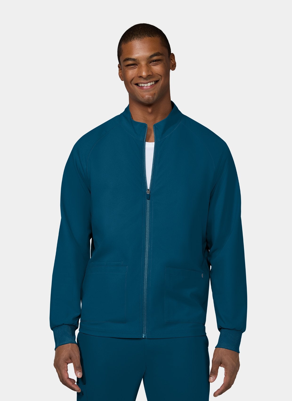 Veste homme Koi Cureology Alpha – Bleu Caraïbes devant