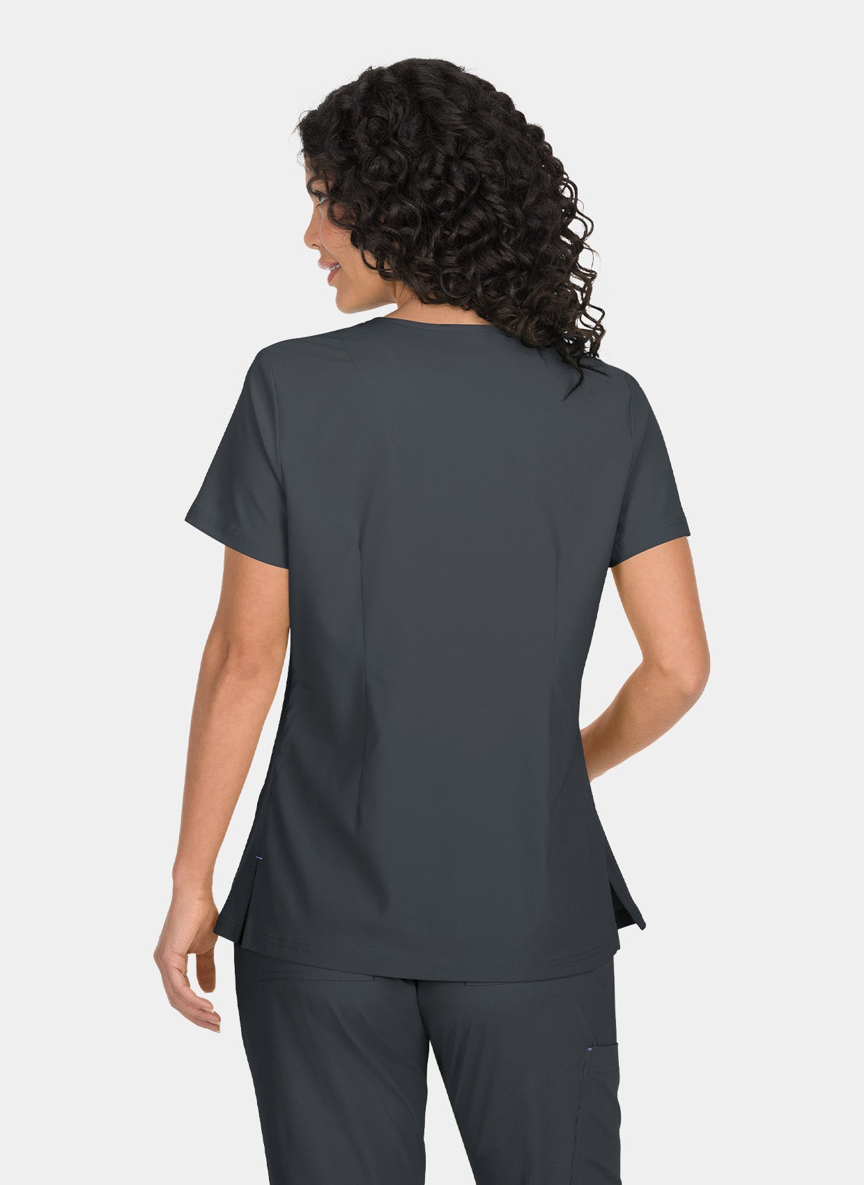 Blouse médicale femme Koi Basics Katie Dos - Anthracite