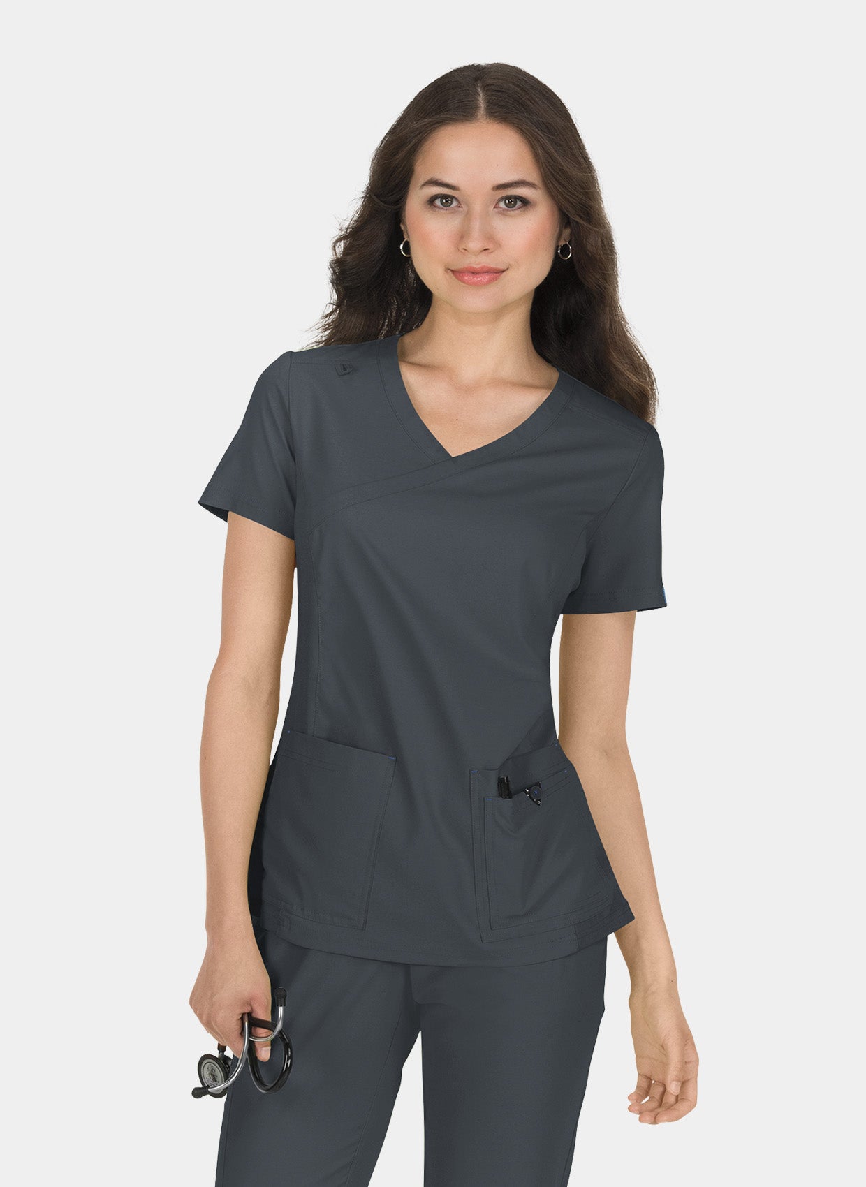 Blouse médicale femme Koi Basics Katie - Anthracite