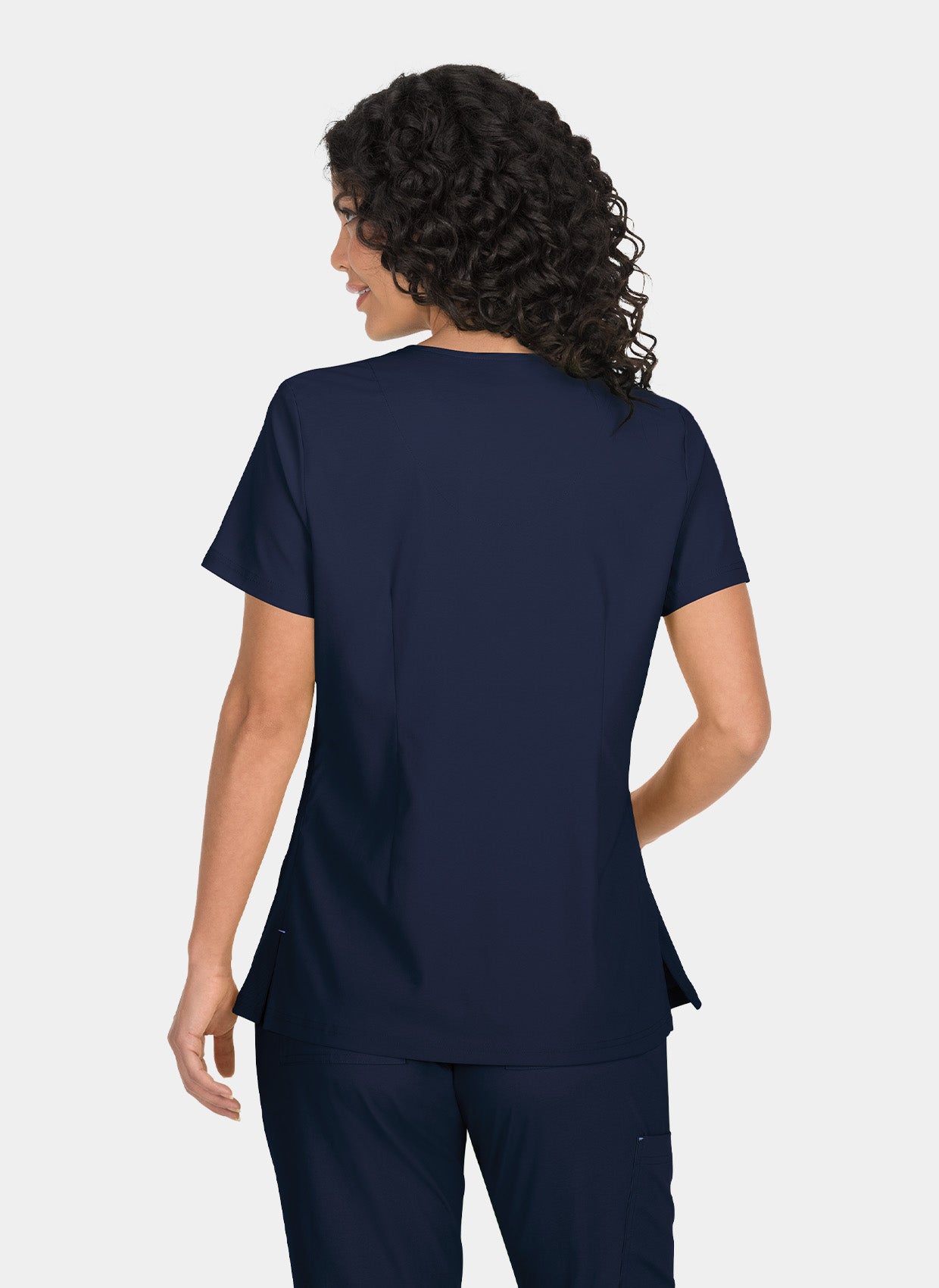 Blouse médicale femme Koi Basics Katie Dos - Bleu marine