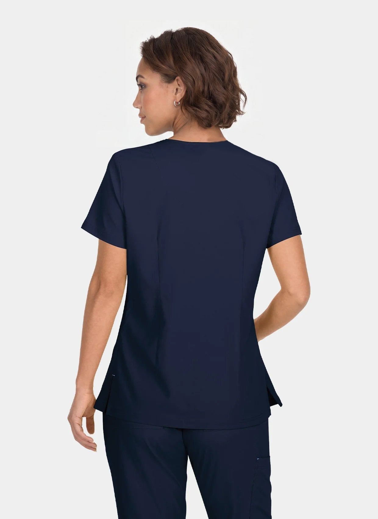 Blouse médicale femme Koi Basics Katie Dos - Bleu marine