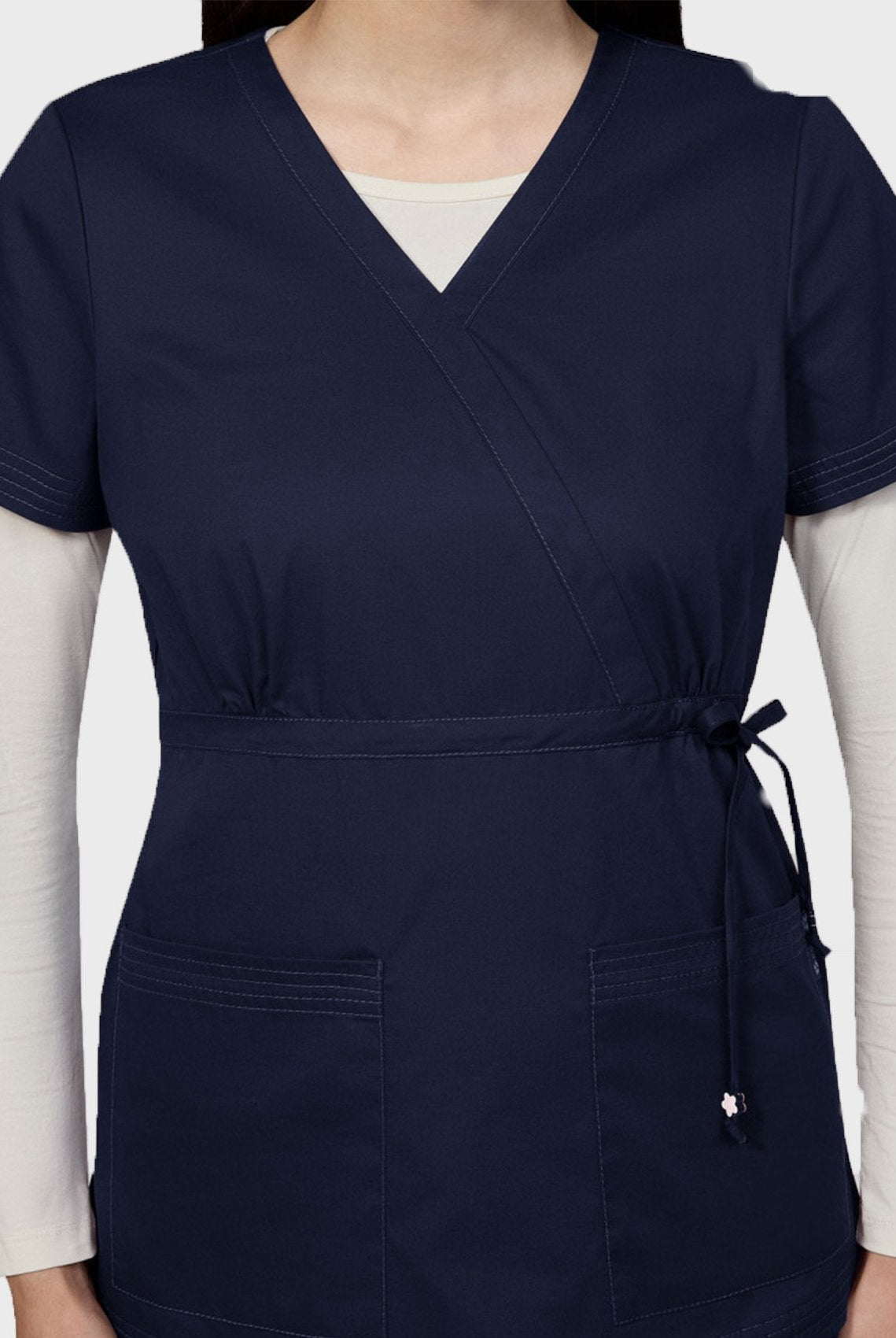 Blouse médicale femme Koi Classics Katelyn - Bleu marine, vue 2