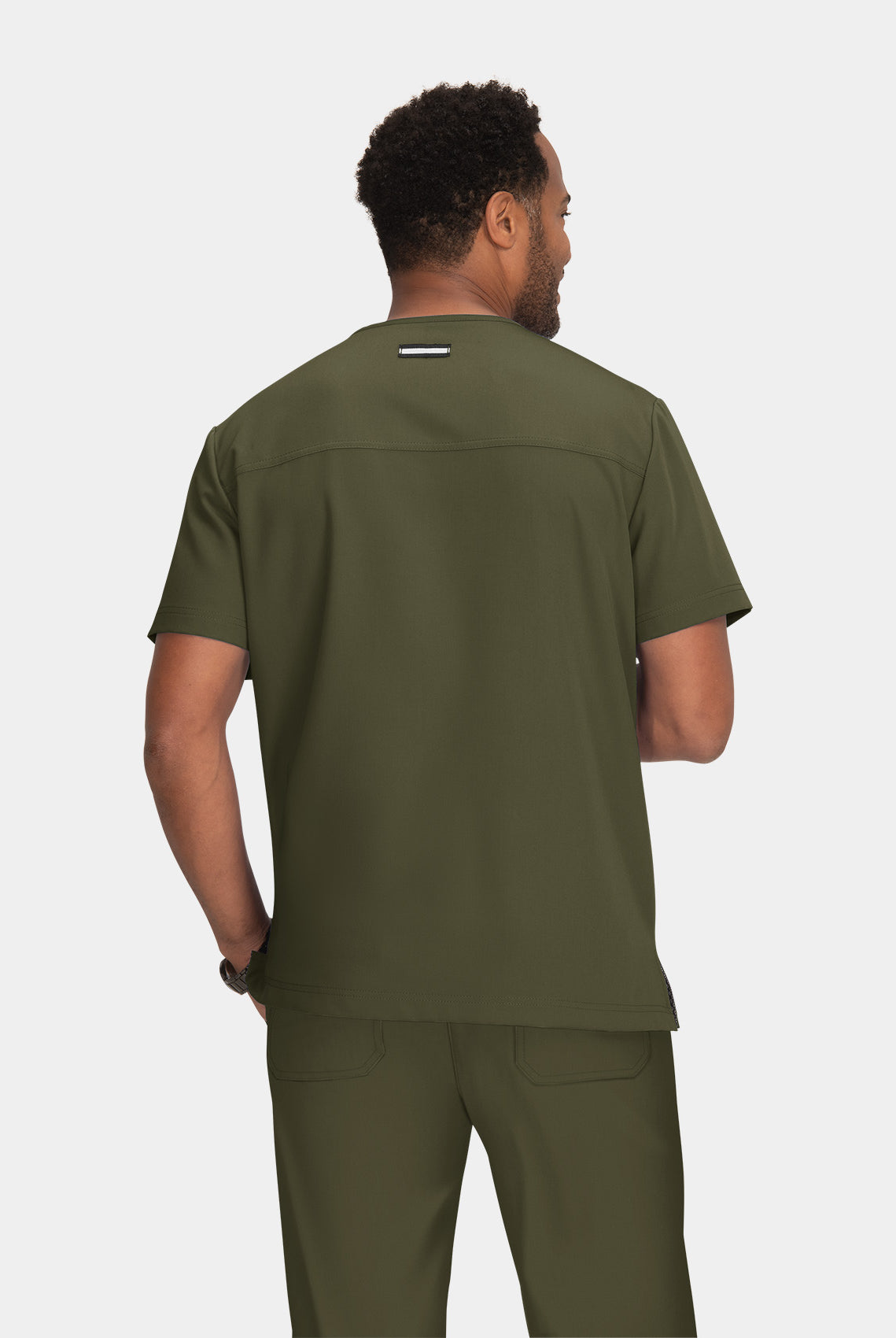 Blouse médicale homme Koi Next Gen Liberté Dos - Olive