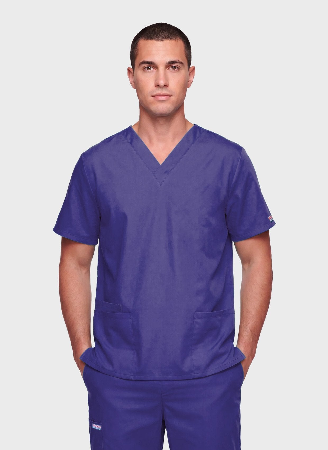 Blouse medicale cherokee origins unisex raisin